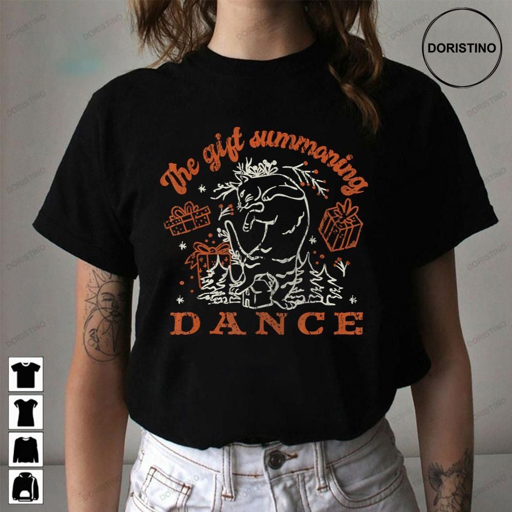 The Gift Summoning Dance Cute Cat Limited Edition T-shirts